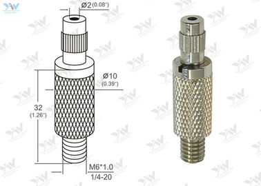 Griff-Verschluss-Kabel-Greifer-Nickel-Messingvollenden Φ10mm materielles mit Sicherheits-Kappe