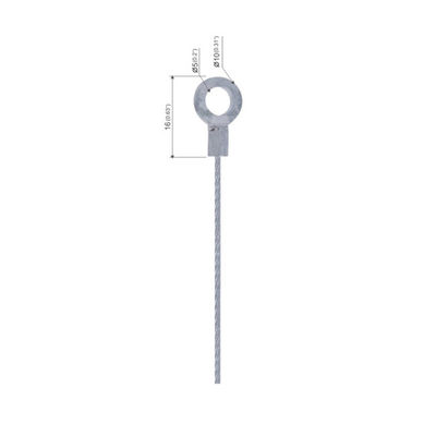 Gesenkte Anschluss-Ring Stainless Steel Wire Rope-Kabel-Komponenten YW86025
