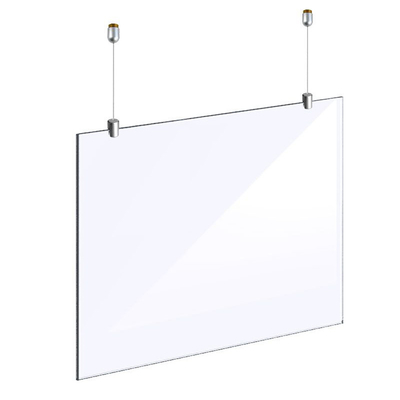 Aluminium-Brass-Material-Hängekits Kabel-Display-System für Leinwände