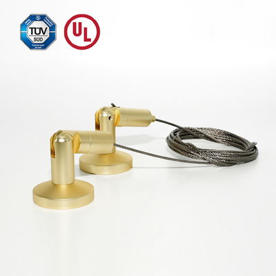 Messing-Hanging-Kit-Display-System für Werbetafeln/Kunstwerke
