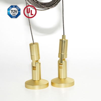 Messing-Hanging-Kit-Display-System für Werbetafeln/Kunstwerke