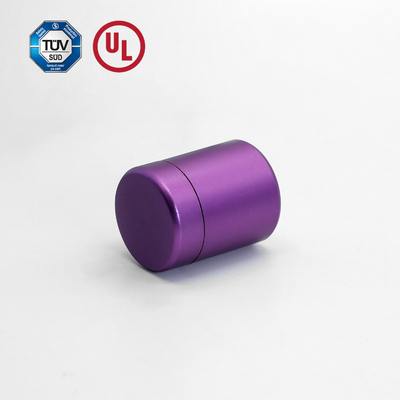 Aluminium-Purple-Signal-Stand-off für Acrylplatten / Gras