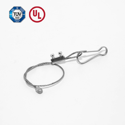 Anpassung Galvanisiertes Stahldrahtseil Sling Drahtseil Daumen sichere Belastung von 10 kg