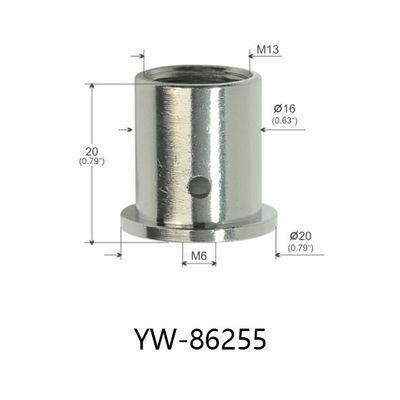 M6 Faden des Innengewindes M10 Nickel überzogene hängende Systeme YW86255 runder Decke