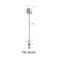 Leuchte-Draht-Suspendierung Kit With Adjustable Gripper Hook YW86336