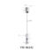 DRAHT-Suspendierungs-Kabel Kit With Adjustable Gripper YW86337 Nickel Pated Messing