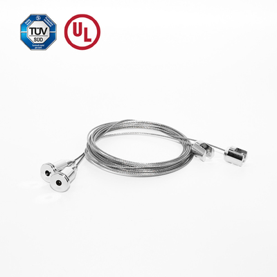 Deckenbefestigung mit Kabel zum Aufhängen von schalldämpfendem Baumwollzubehör